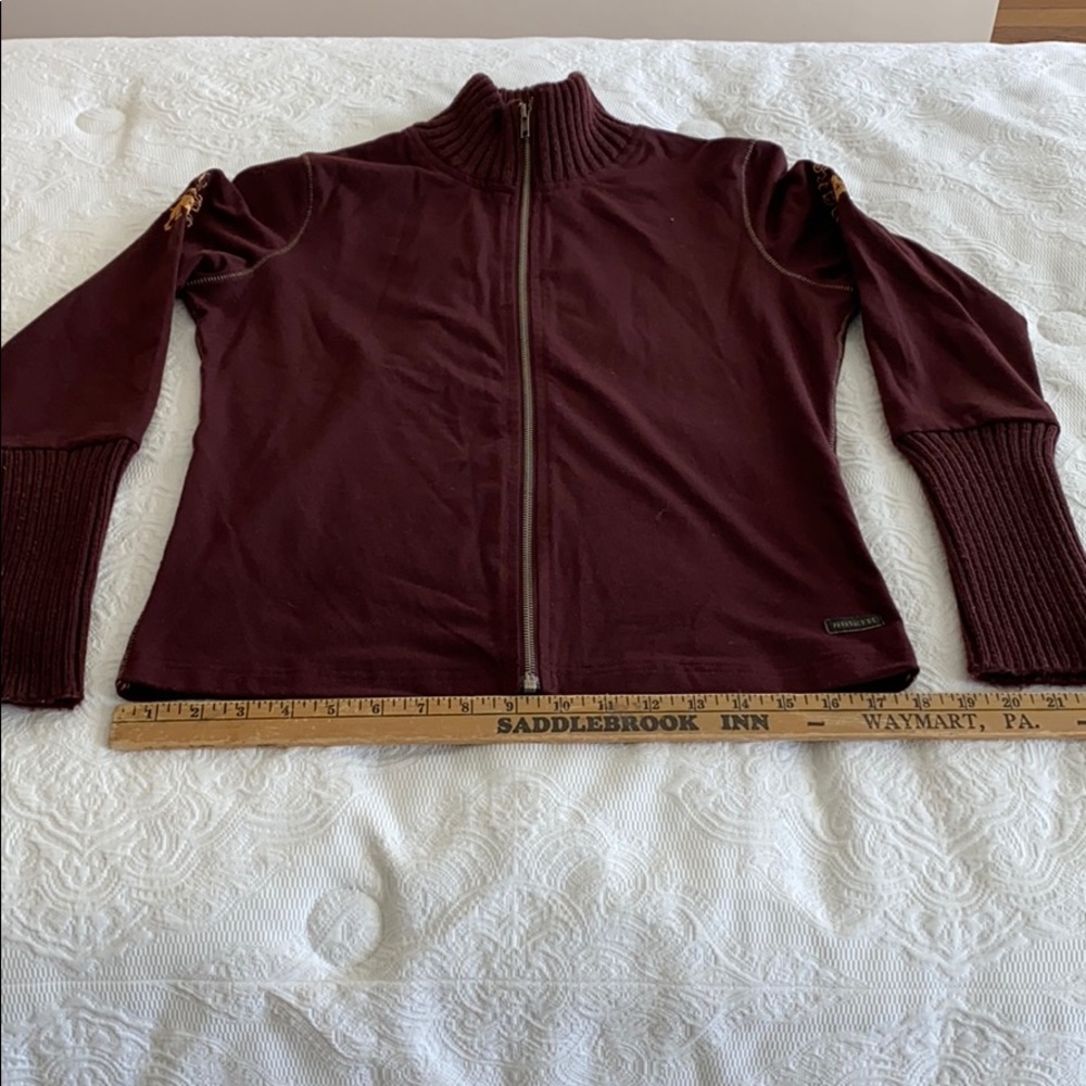 Burgundy Parasuco Jacket